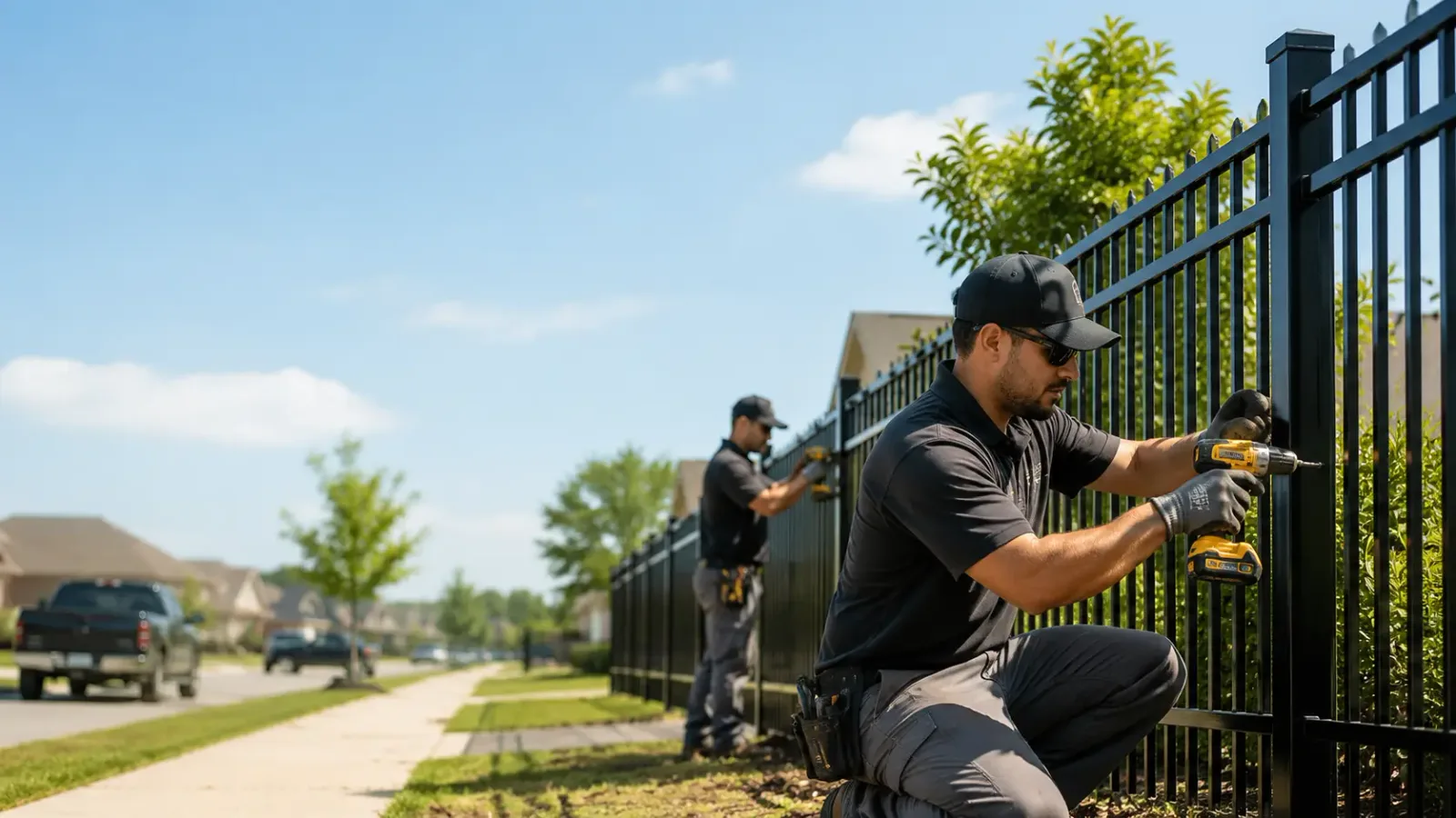Metal Fence Installation in Fillmore, IN